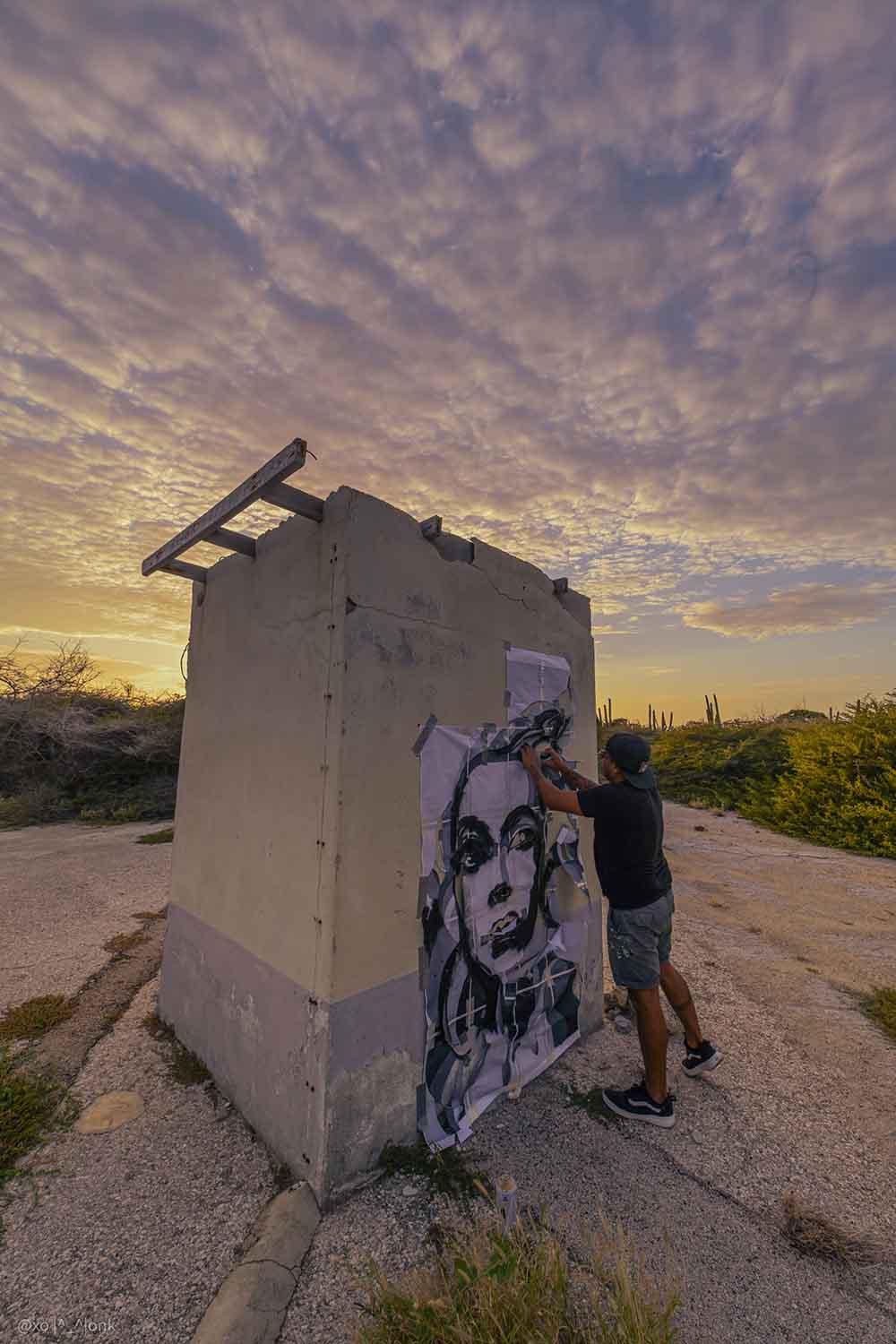 Frank Kelly Intervención pública. Graffiti 2021